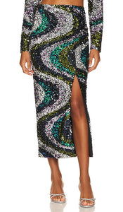 ELLIATT Frances Skirt in Green - ELLIATT Jupe Frances en Vert - ELLIATT Frances 绿色裙子 - ELLIATT Frances Rock in Grün - ELLIATT Frances 스커트 - Gonna ELLIATT Frances in verde