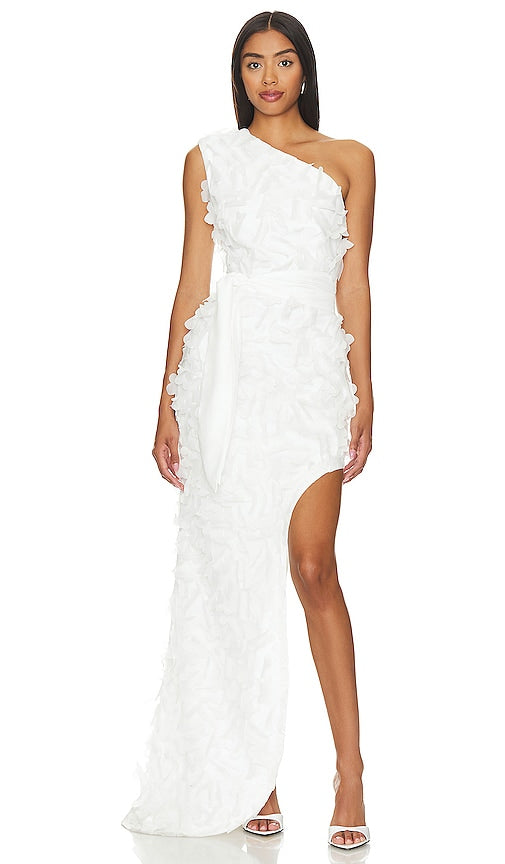 ELLIATT Marcia Gown in White - ELLIATT Robe Marcia en Blanc - ELLIATT Marcia 白色礼服 - ELLIATT Marcia Kleid in Weiß - ELLIATT Marcia 가운 화이트 색상 - Abito ELLIATT Marcia in bianco