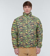 ERL Camouflage quilted cotton jacket