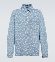 ERL Jacquard denim overshirt