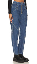 ETICA Zoya Vintage Utility Pant in Blue