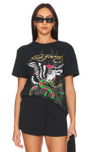 Ed Hardy Eagle Snake Tee in Black - Ed Hardy - T-shirt serpent Eagle en noir - Ed Hardy 黑色鹰蛇 T 恤 - Ed Hardy Eagle Snake T-Shirt in Schwarz - Ed Hardy 이글 스네이크 티셔츠 블랙 색상 - Maglietta Ed Hardy Eagle Snake nera