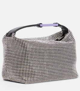 Eera Moonbag embellished mesh pouch