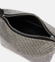 Eera Moonbag embellished mesh shoulder bag