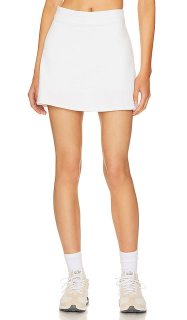 Eleven by Venus Williams One More Time High Waisted Skirt in White - Eleven by Venus Williams - One More Time - Jupe taille haute en blanc - Eleven by Venus Williams One More Time 白色高腰半身裙 - Eleven by Venus Williams One More Time Rock mit hoher Taille in Weiß - Eleven by Venus Williams 원 모어 타임 하이웨이스트 스커트 - Gonna a vita alta Eleven di Venus Williams One More Time in bianco