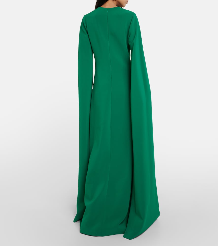 Elie Saab Embellished cady gown