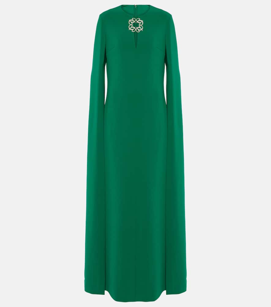 Elie Saab Embellished cady gown