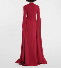 Elie Saab Embellished crêpe gown