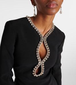 Elie Saab Embellished cutout gown