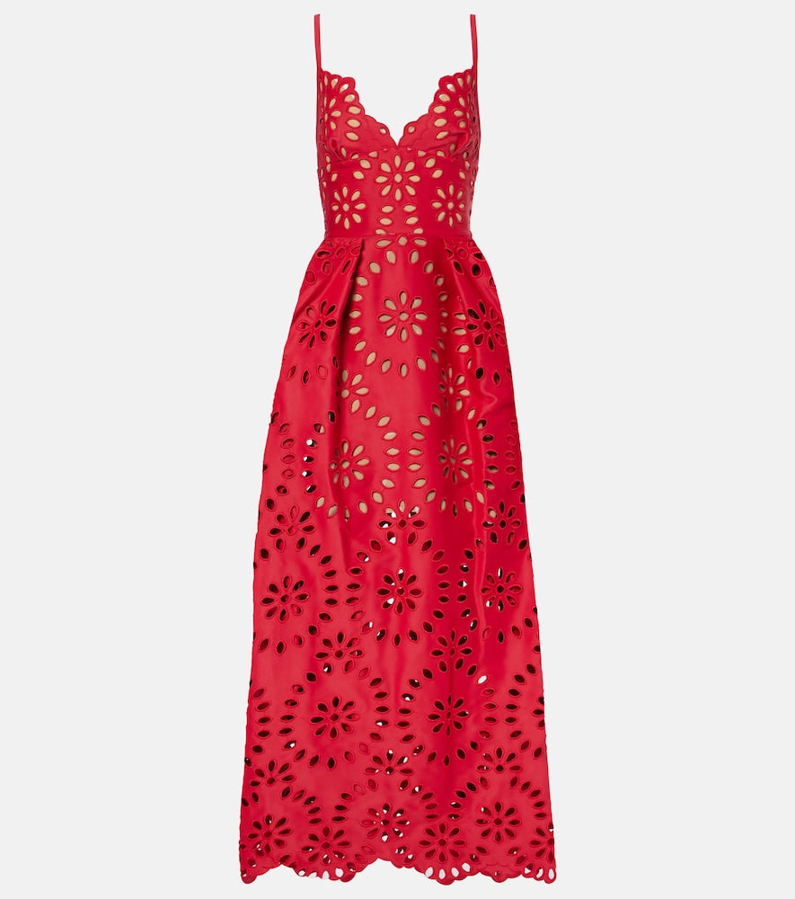 Elie Saab Floral embroidered satin gown. Elie Saab 花卉刺绣缎面礼服