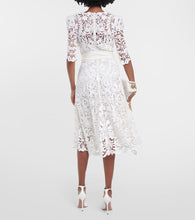 Elie Saab Lace midi dress
