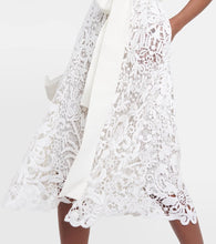 Elie Saab Lace midi dress