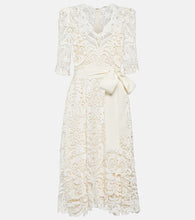 Elie Saab Lace midi dress