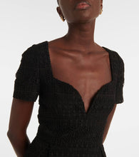 Elie Saab Macram√É¬© midi dress