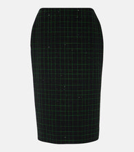 Elie Saab Sequined tweed midi skirt - Elie Saab 亮片粗花呢中长裙