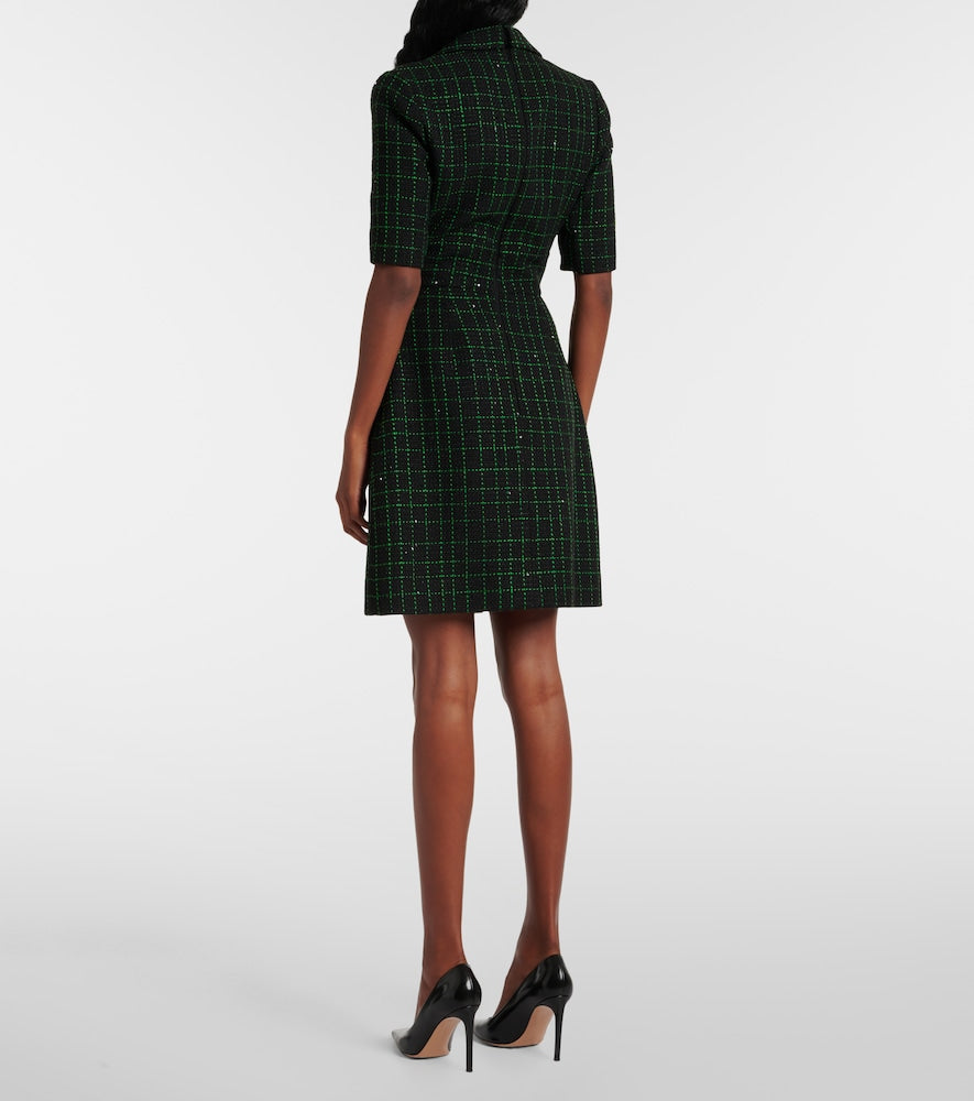 Elie Saab Tweed minidress