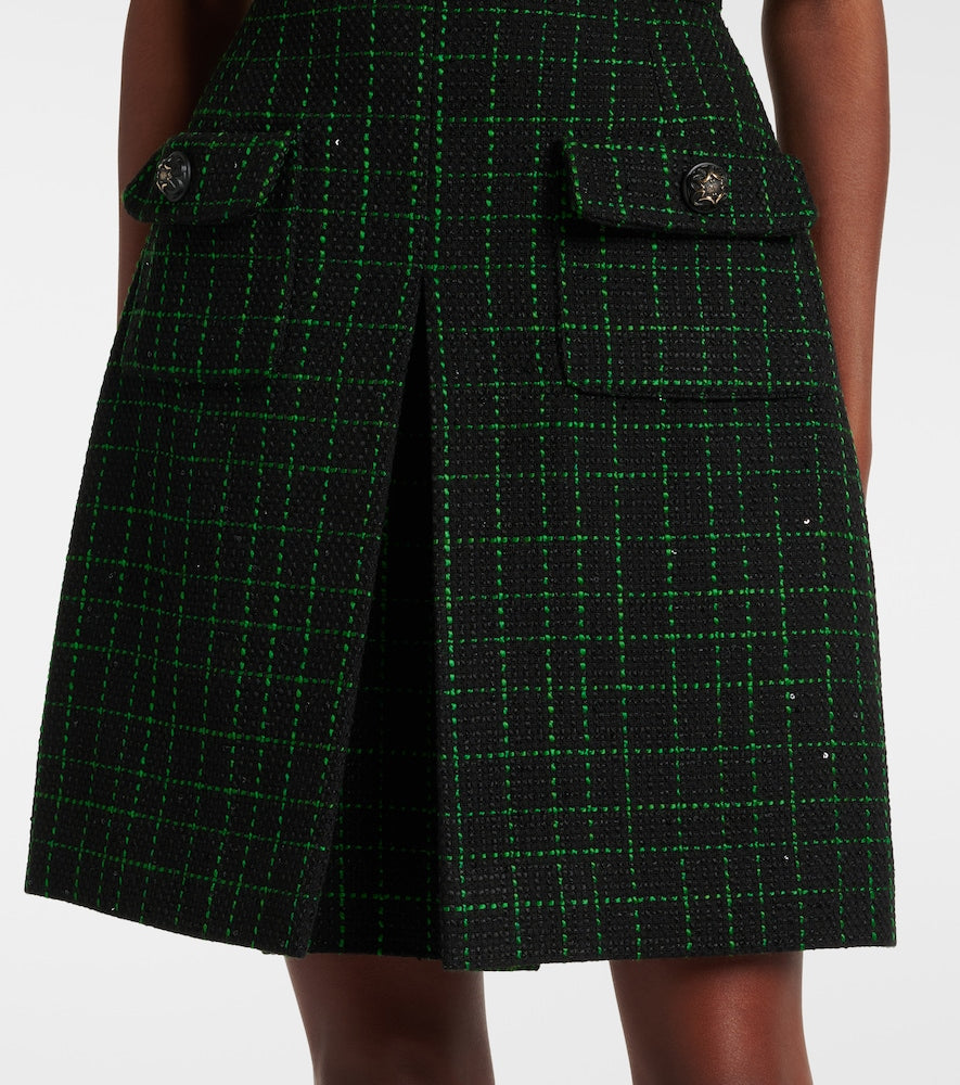 Elie Saab Tweed minidress