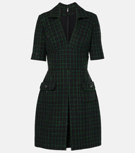 Elie Saab Tweed minidress. Elie Saab 斜纹软呢迷你连衣裙