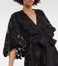 Elie Saab V-neck midi dress