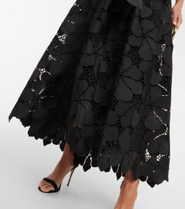 Elie Saab V-neck midi dress