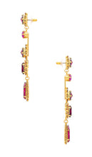 Elizabeth Cole Astraea Earrings in Pink