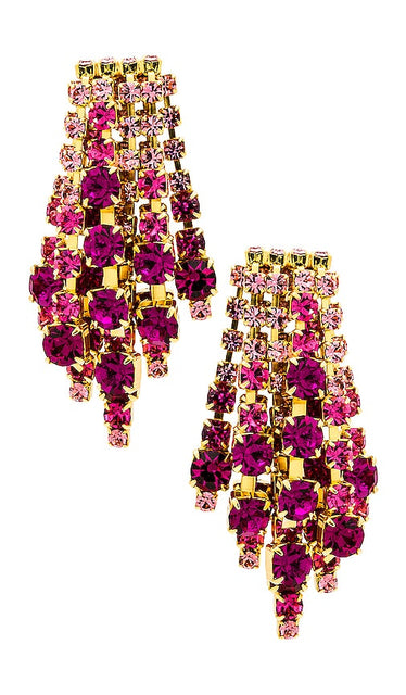 Elizabeth Cole Bette Earring in Pink