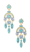 Elizabeth Cole Cora Earrings in Teal
