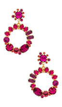 Elizabeth Cole Lylia Earrings in Pink