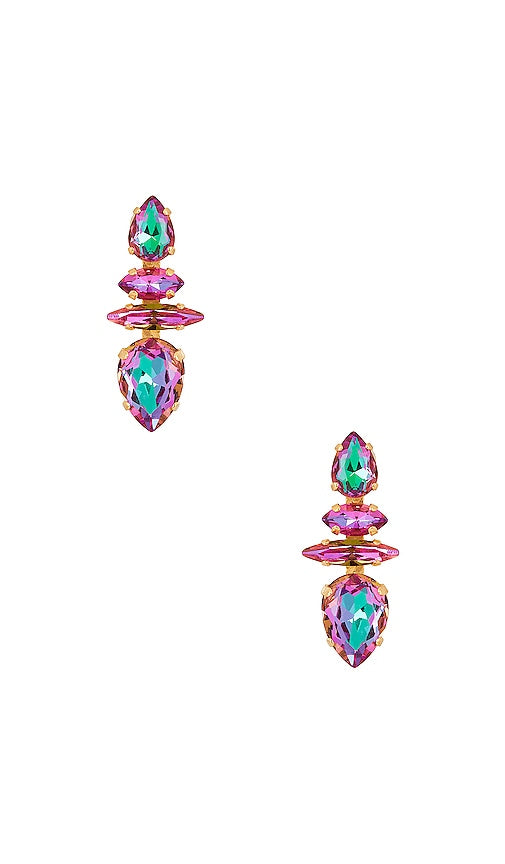 Elizabeth Cole Nova Earrings in Multi