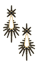 Elizabeth Cole Remington Earrings in Black