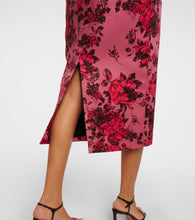 Emilia Wickstead Adalina floral strapless midi dress