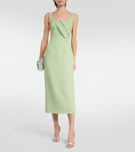 Emilia Wickstead Arina pleated  midi dress