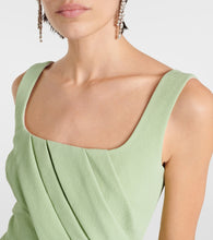 Emilia Wickstead Arina pleated  midi dress