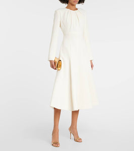 Emilia Wickstead Belgium midi dress