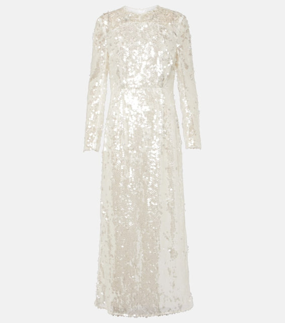 Emilia Wickstead Bridal Amiria sequined gown