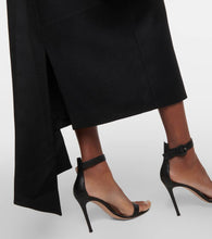 Emilia Wickstead Derika off-shoulder wool midi dress