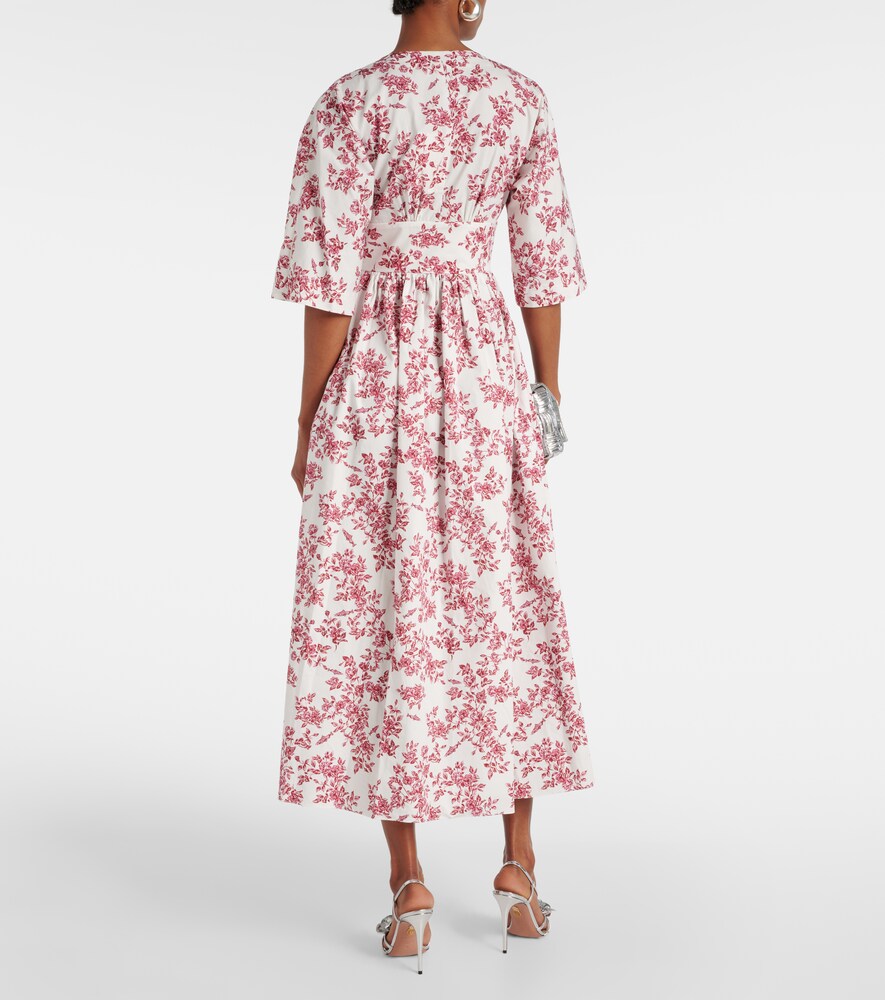 Emilia Wickstead Elowen printed midi dress