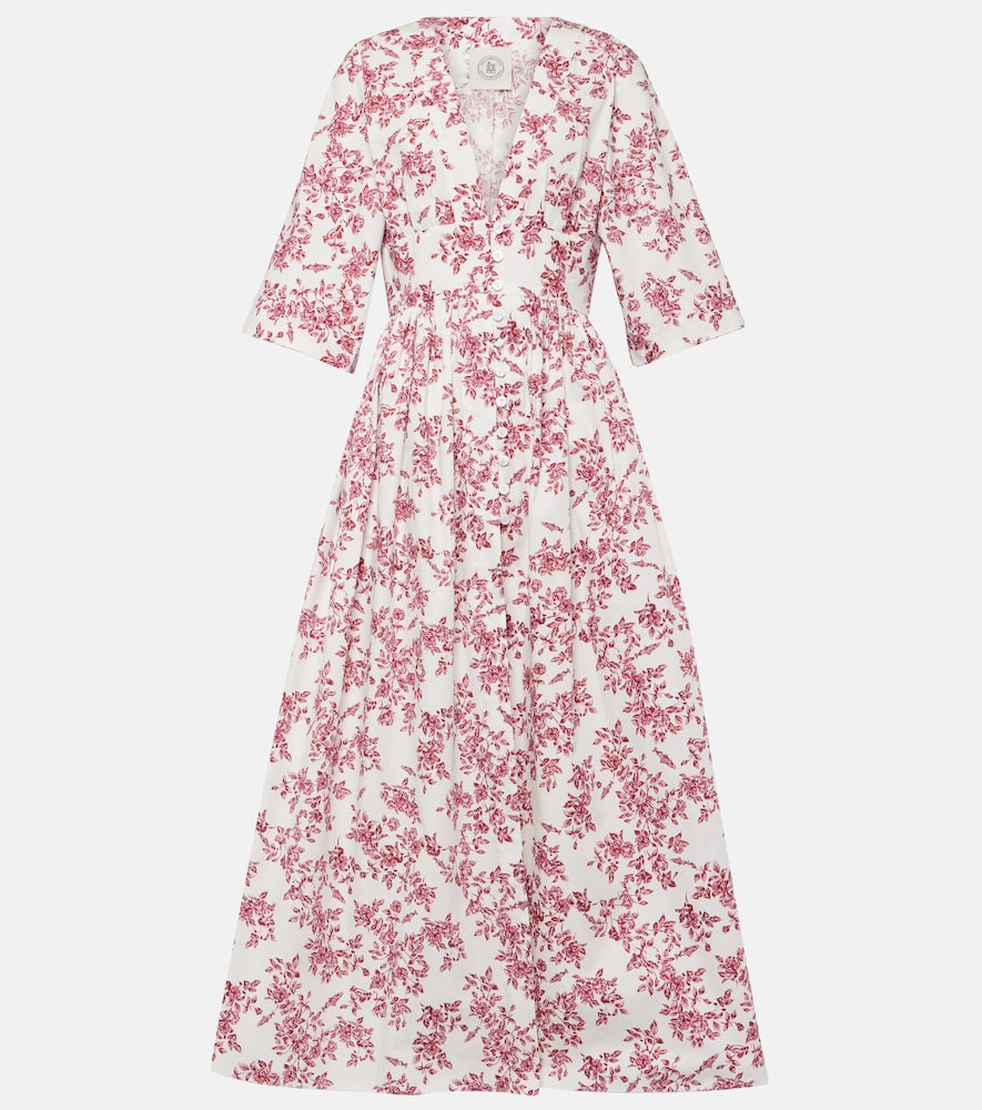 Emilia Wickstead Elowen printed midi dress. Emilia Wickstead Elowen 印花中长连衣裙