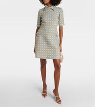 Emilia Wickstead Els checked boucl√É¬© minidress