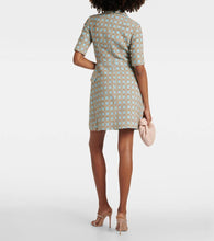 Emilia Wickstead Els checked boucl√É¬© minidress