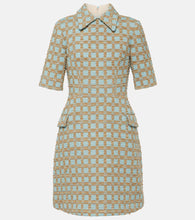 Emilia Wickstead Els checked boucl√É¬© minidress