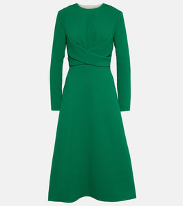 Emilia Wickstead Elta crêpe midi dress