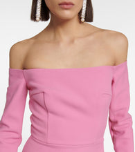 Emilia Wickstead Everleigh crêpe minidress