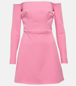 Emilia Wickstead Everleigh crêpe minidress