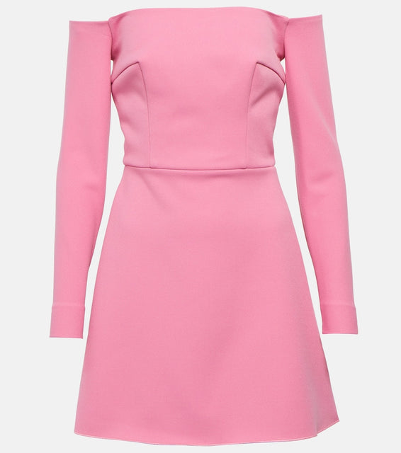 Emilia Wickstead Everleigh crêpe minidress