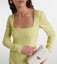 Emilia Wickstead Fara cotton-blend tweed midi dress