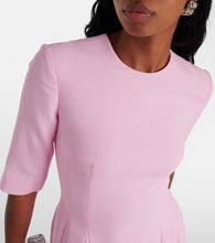 Emilia Wickstead Georgie wool midi dress