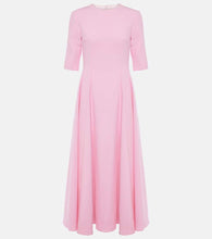 Emilia Wickstead Georgie wool midi dress