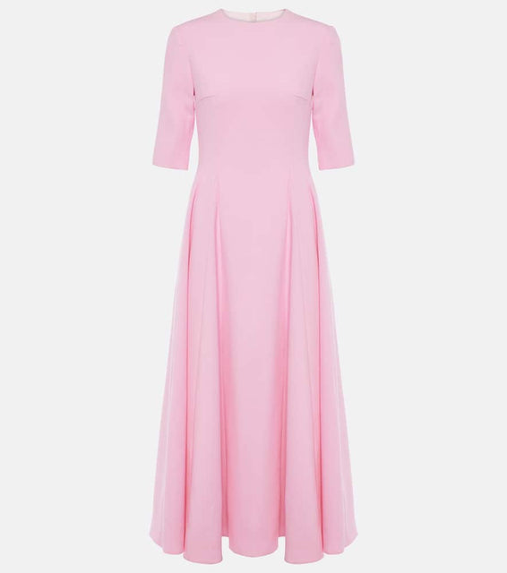 Emilia Wickstead Georgie wool midi dress