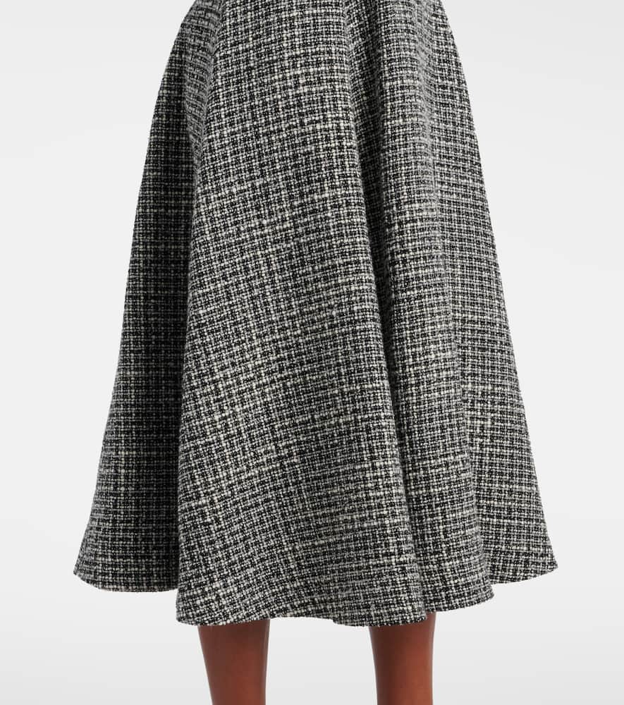 Emilia Wickstead Jody boucl√É¬© tweed cockail dress